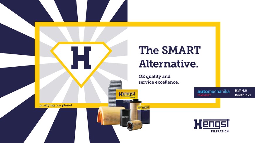 The SMART Alternative: Hengst Filtration presents its extensive product portfolio at the Automechanika in Frankfurt am Main